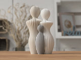 Statues de famille (1 - 5 enfants)