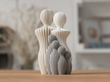 Statues de famille (1 - 5 enfants)