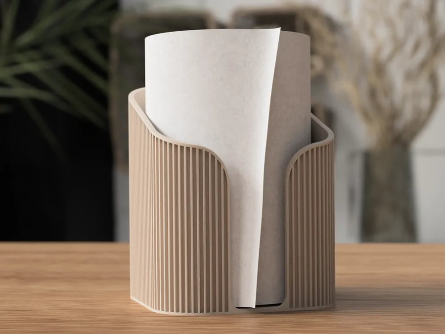 Porte-serviettes en papier japandi