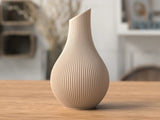 Vase Design Ondulé Minimaliste