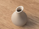 Vase Design Ondulé Minimaliste