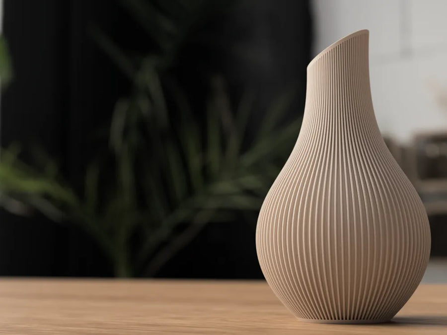 Vase Design Ondulé Minimaliste