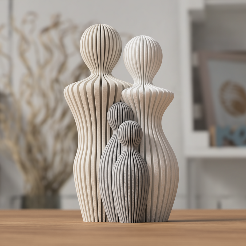 Statues de famille (1 - 5 enfants)
