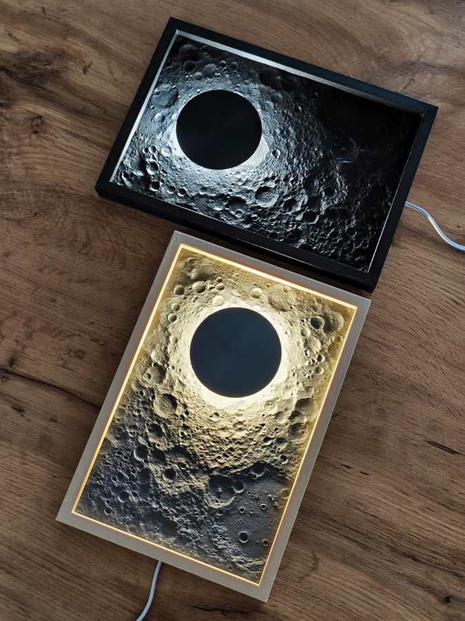 Cadre Lumineux "Paysage Lunaire"