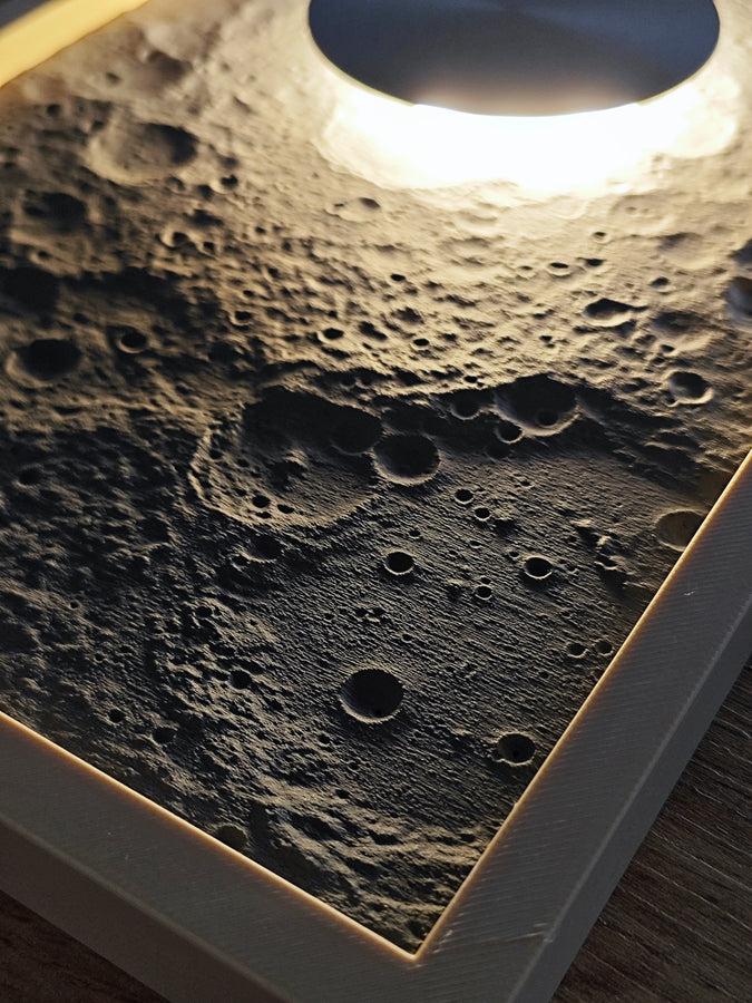 Cadre Lumineux "Paysage Lunaire"