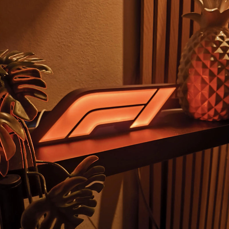Lampe F1 decoration