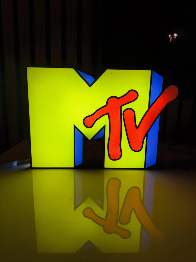 Lampe MTV decoration