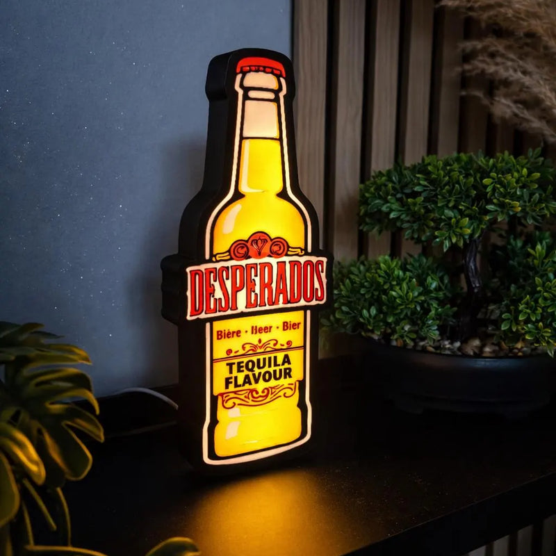 Lampe LED Desperados déco bar