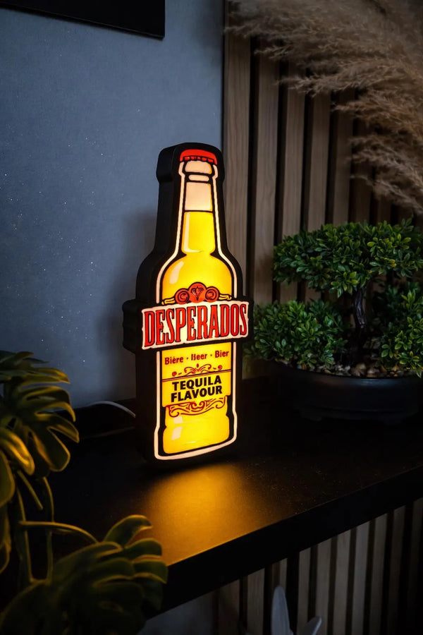 Lampe LED Desperados déco bar