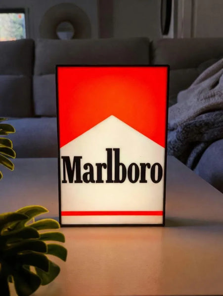 Lampe Lightbox Style Marlbo